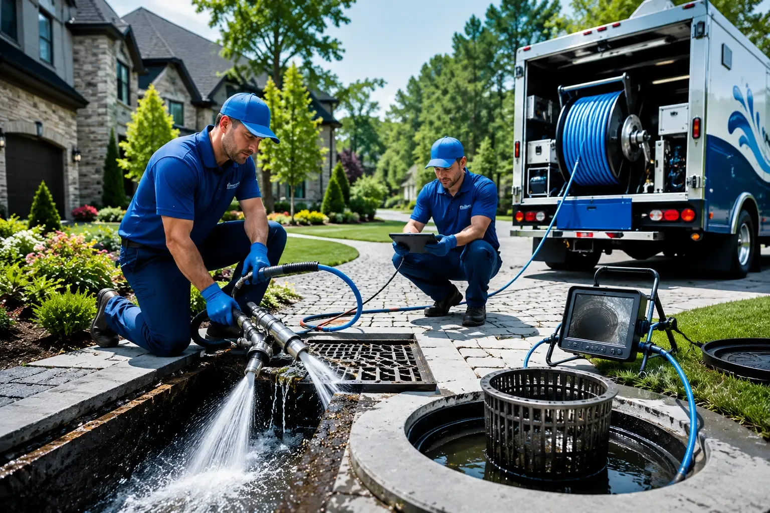 Local outdoor drain cleaning professionals in Lake Charles, LA